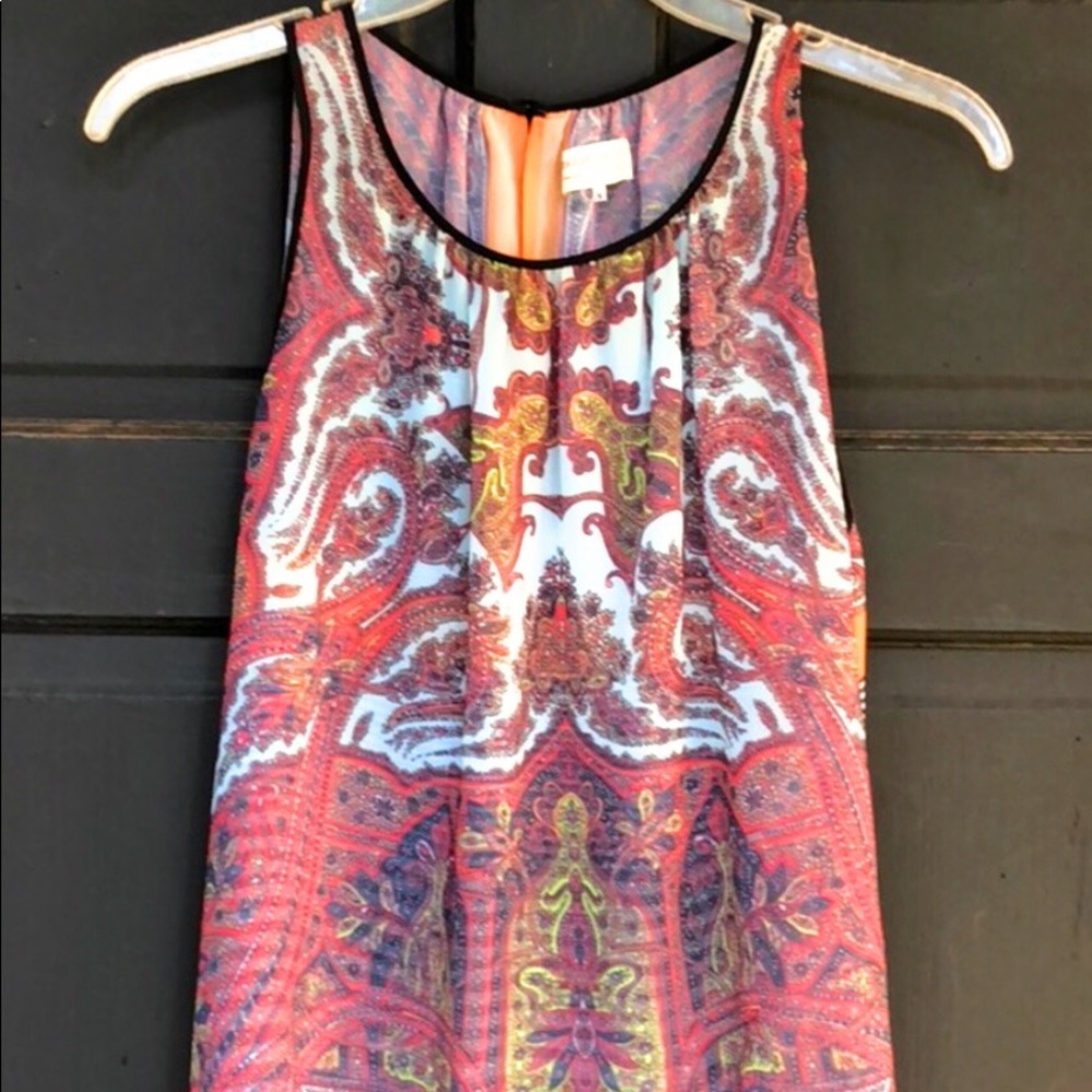 Dream Daily (Anthropologie) Sheer Poly Top B20